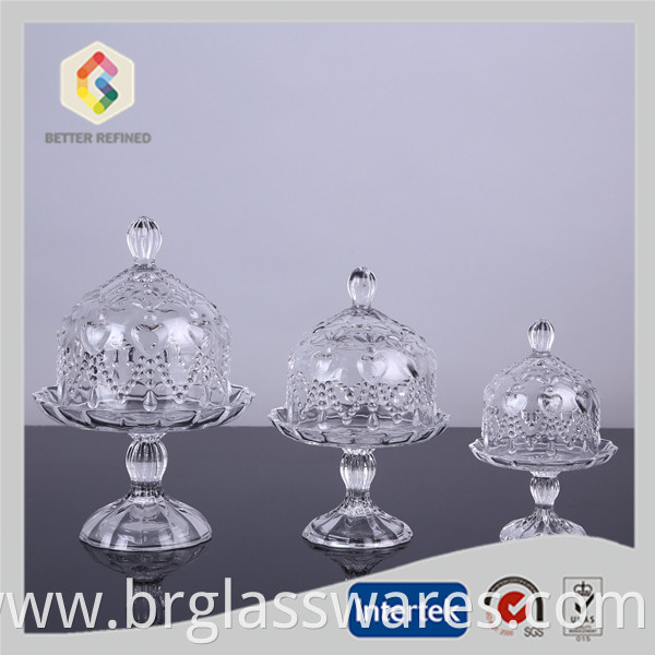 Wedding Cake Stand With Glass Dome